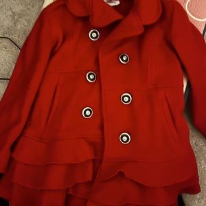 Little girls Sz 6 red and very feminine